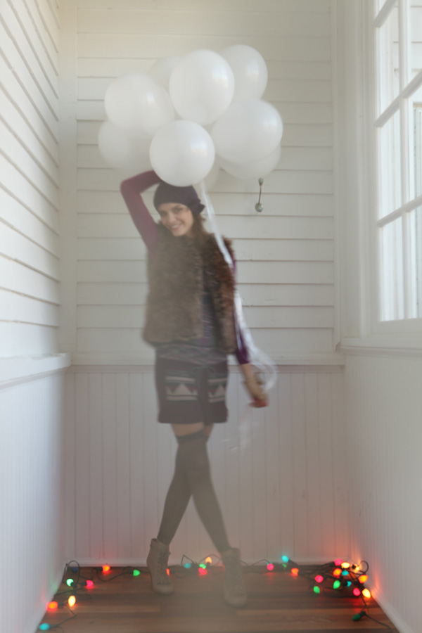 Lais in Holiday shoot for Urban Outfitters 2009